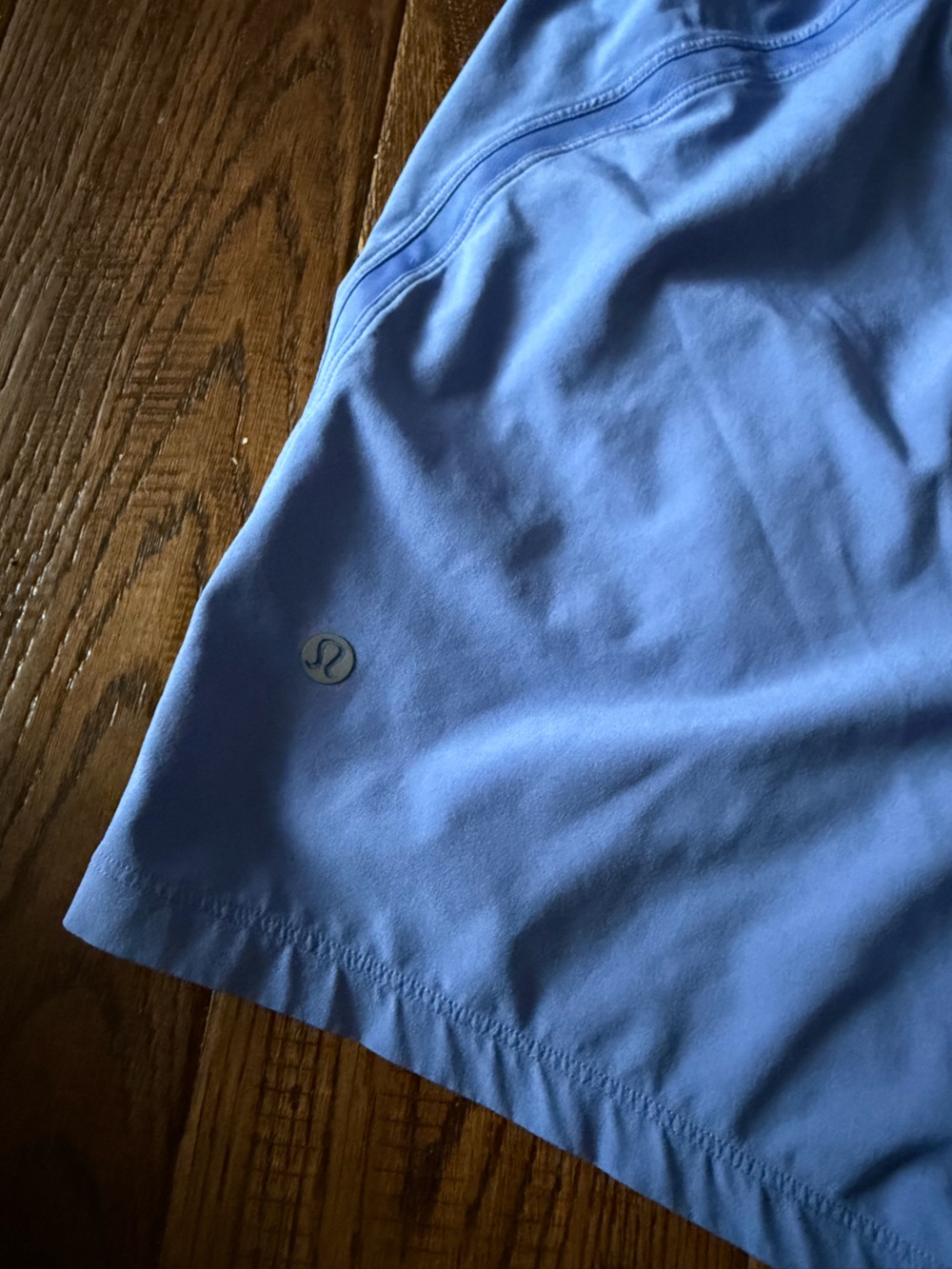 lululemon athletica Men's Pace Breaker Linerless Shorts - Blue Nile Size L - Picture 4 of 5
